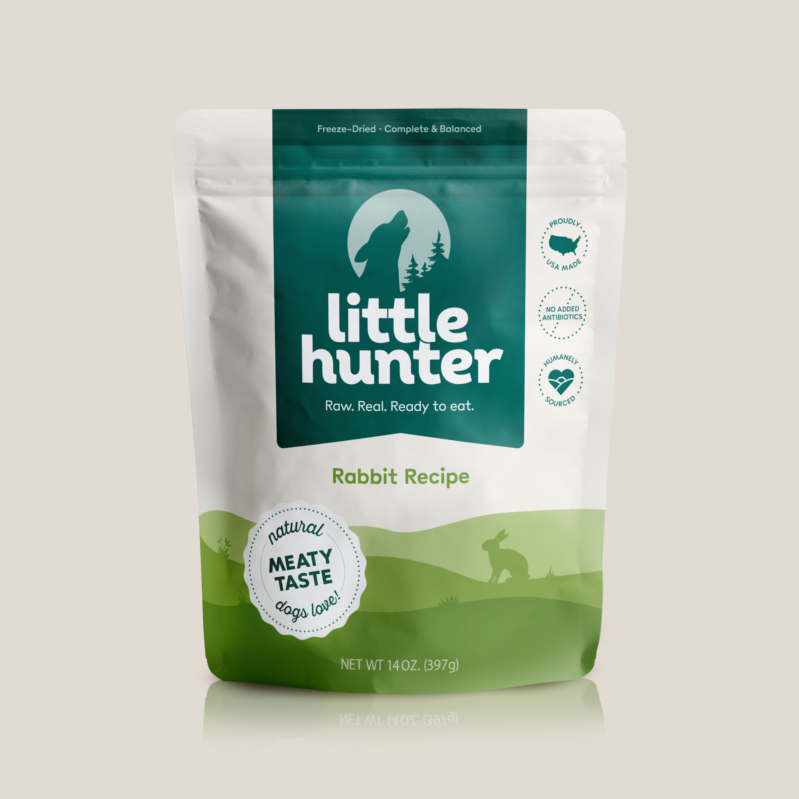 Freeze dried rabbit dog food deals